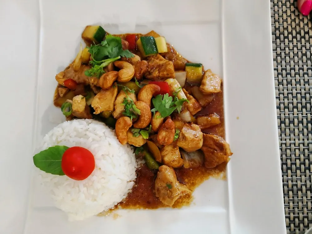 Wok de Poulet À L'ananas